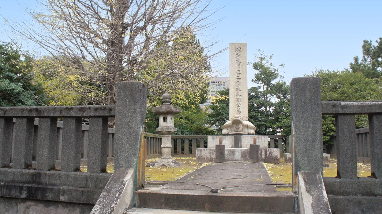 歴史に名を残す著名人のお墓がそこかしこに点在しています。