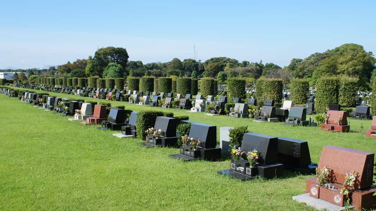 【芝生墓地】