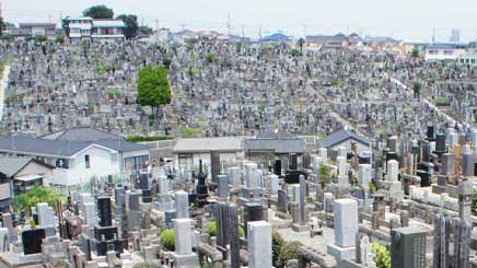 横浜市営 三ツ沢墓地