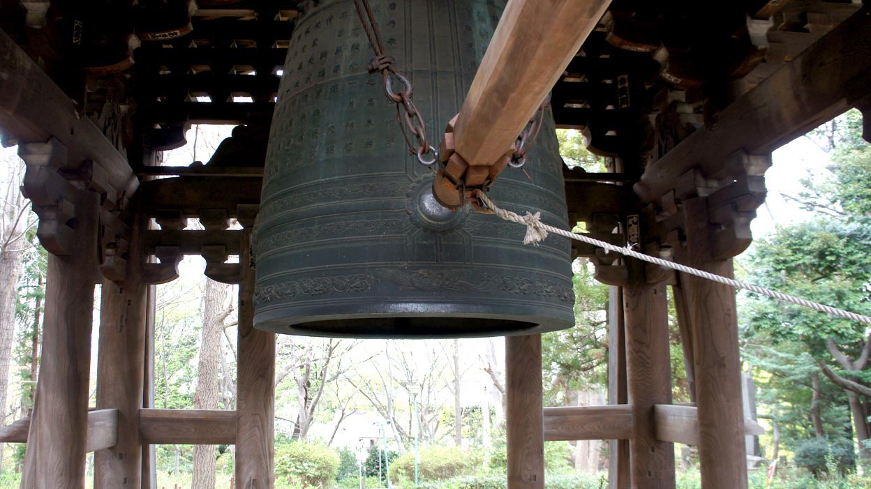 重さが18.75トン関東一の大きさを誇る大梵鐘